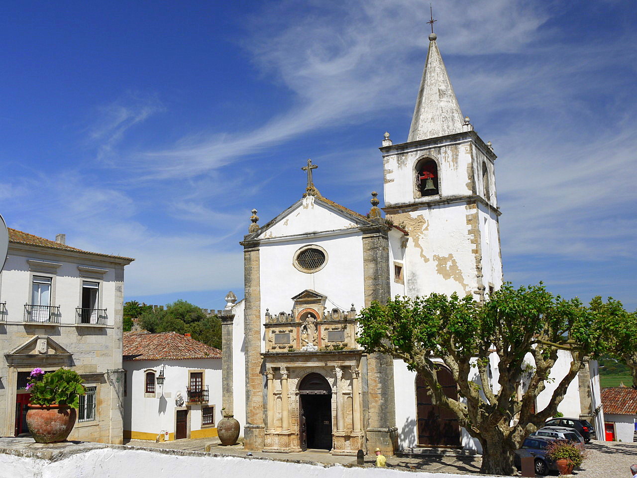 views of The Obidos town